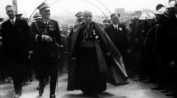  Wizyta marszałka Edwarda Rydza-Śmigłego we wsi Lisków w lipcu 1937 r.  