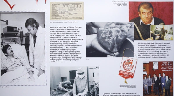  Wystawa  „Mistrz Religa. Człowiek, lekarz, polityk” w Senacie RP w marcu 2019 r. (Fot.  K. Czerwińska – Kancelaria Senatu)  