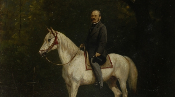  "Portret konny Lucjana Hipolita Siemieńskiego" Józefa Szermentowskiego.  