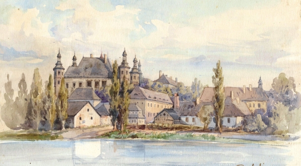  "Widok Kielc" Józefa Szermentowskiego.  