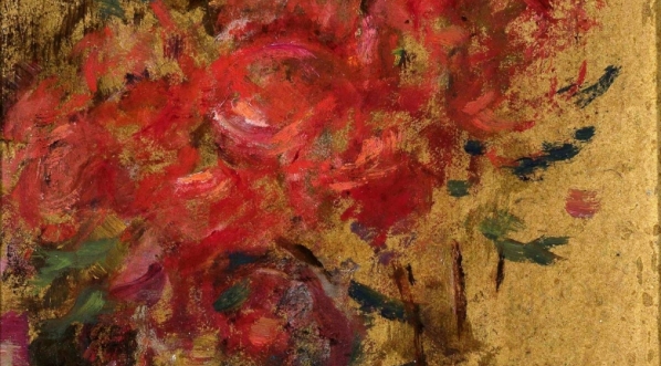  "Czerwone kwiaty" Olgi Boznańskiej.  