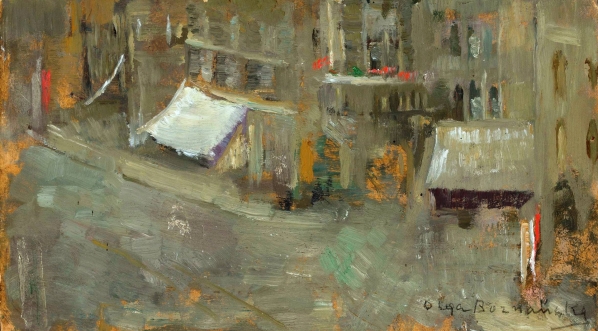  "Plac de Thernes w Paryżu" Olgi Boznańskiej.  