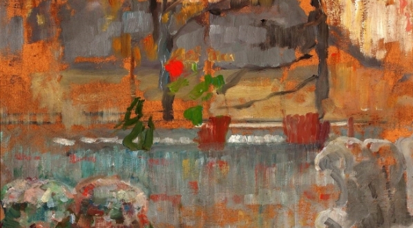  "Wnętrze pracowni" Olgi Boznańskiej.  