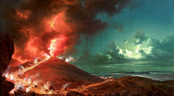  "Wybuch Wezuwiusza" Adama Malinowskiego.  