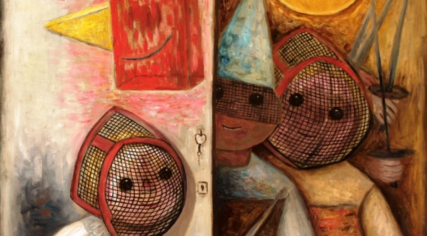  "Szermierze" Tadeusza Makowskiego.  