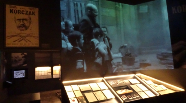  Fragment wystawy "Wajda" w Muzeum Narodowym w Krakowie.  