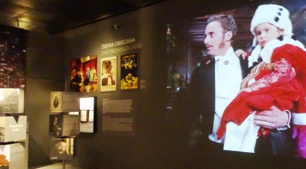  Fragment wystawy "Wajda" w Muzeum Narodowym w Krakowie.  