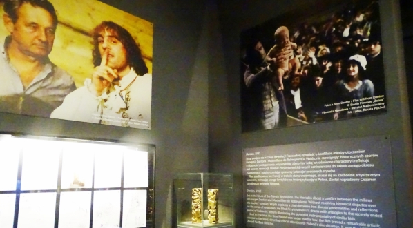  Fragment wystawy "Wajda" w Muzeum Narodowym w Krakowie.  