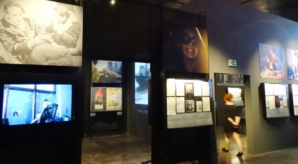  Fragment wystawy "Wajda" w Muzeum Narodowym w Krakowie.  