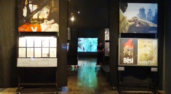  Fragment wystawy "Wajda" w Muzeum Narodowym w Krakowie.  