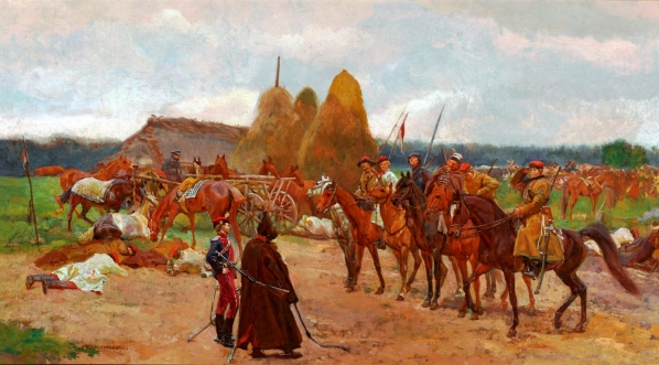  "Epizod z powstania" Józefa Chełmońskiego.  