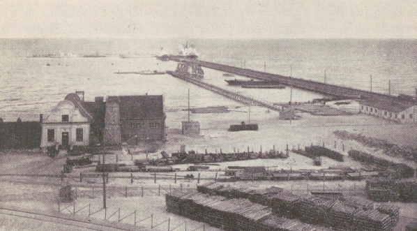  Port w Gdyni w roku 1923.  