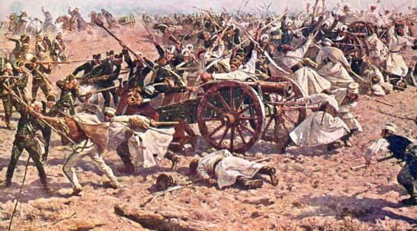  "Wojtek Bartosz Głowacki na czele kosynierów [...]".  