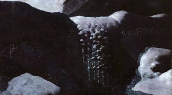  "Pejzaż zimowy z Tatr" Stanisława Witkiewicza.  