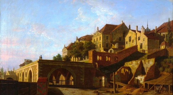  "Widok Zamku od strony północnej" Marcina Zaleskiego.  