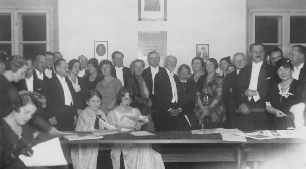  Jubileusz 50-lecia pracy naukowej profesora Mariana Zdziechowskiego.  