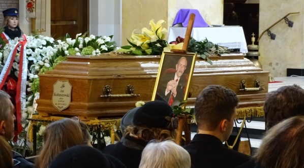  Pogrzeb Jana Kobuszewskiego w Warszawie 7.10.2019 r.  
