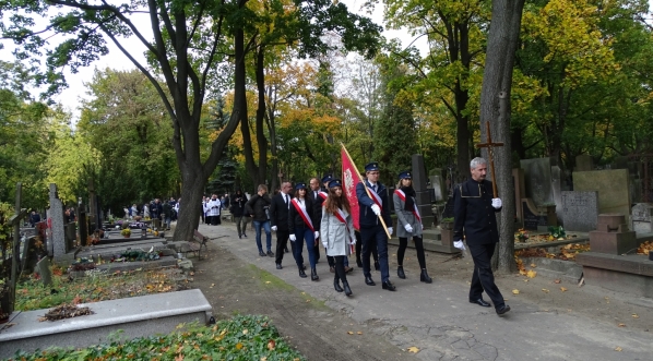  Pogrzeb Jana Kobuszewskiego w Warszawie 7.10.2019 r.  