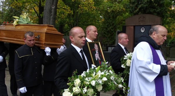  Pogrzeb Jana Kobuszewskiego w Warszawie 7.10.2019 r.  