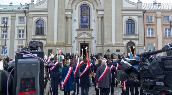  Uroczystości żałobne po śmierci Kornela Morawieckiego w Warszawie 5.10.2019 r.  