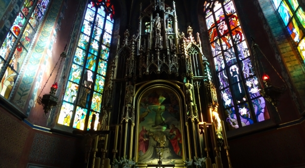  Prezbiterium kościoła św. Franciszka z Asyżu  w Krakowie.  