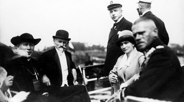  Prezydent RP Stanisław Wojciechowski na Pomorzu-pobyt w Bydgoszczy w sierpniu 1924 r.  