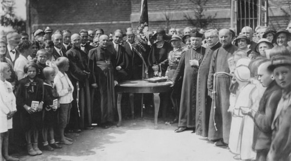 Uroczystość 25-lecia założenia Zakładu Braci Albertynów w Przemyślu 31.07.1932 r.  