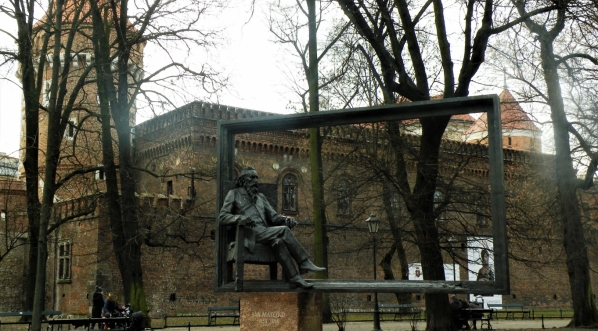  Pomnik Jana Matejki na Plantach w Krakowie.  