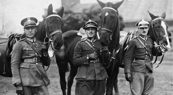  Polska ekipa na Międzynarodowe Zawody Hippiczne o "Puchar Narodów" w Nowym Jorku w październiku 1926 r.  