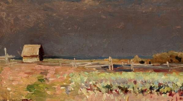  "Pejzaż" Jana Stanisławskiego.  