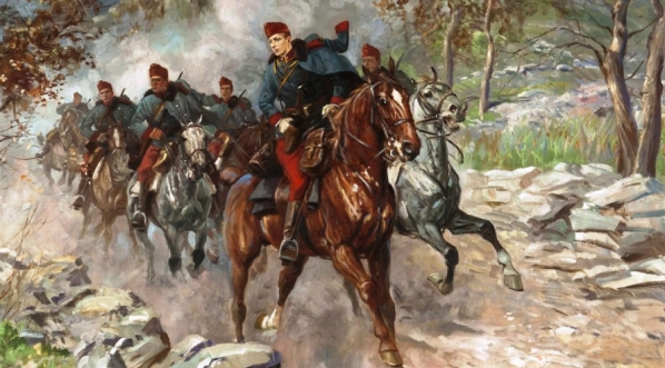  "Dragoni austro-węgierscy" Leonarda Winterowskiego.  