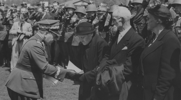  Święto 36 Pułku Piechoty Legii Akademickiej w Warszawie w czerwcu 1938 r.  