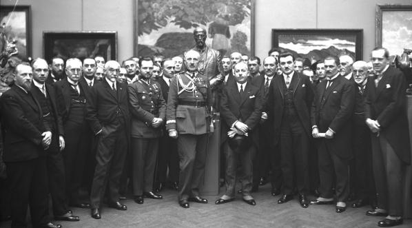  Otwarcie wystawy prac artystów czechosłowackich w Towarzystwie Przyjaciół Sztuk Pięknych w Krakowie w listopadzie 1927 r.  