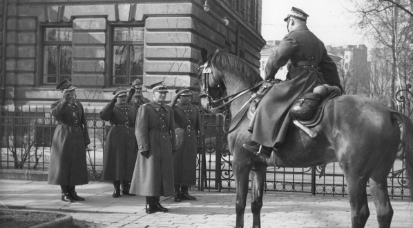  Imieniny marszałka Polski Edwarda Śmigłego- Rydza w Warszawie 17.03.1938 r.  