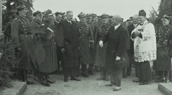  Uroczystość otwarcia mostu na Warcie w Biedrusku 4.10.1931 r.  