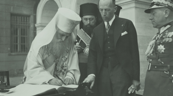  Wizyta oficjalna premiera Rumunii patriarchy Cristea Mirona w Polsce 21.05.1938 r.  