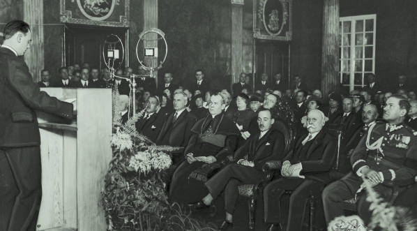 Uroczystość otwarcia lokalu Związku Zrzeszeń Artystycznych i Kulturalnych miasta Poznania w październiku 1934 roku.  