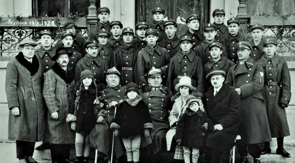  Obchody imienin marszałka Józefa Piłsudskiego w Oddziale Związku Strzeleckiego w Krynicy 19.03.1928 r.  