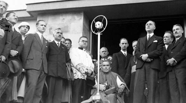  Poświęcenie Domu Legionistów podczas zjazd legionistów w Krakowie 5.08.1934 r.  