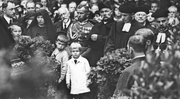  Pogrzeb płk. Stefana Lotha w Warszawie, lipiec 1936 r.  
