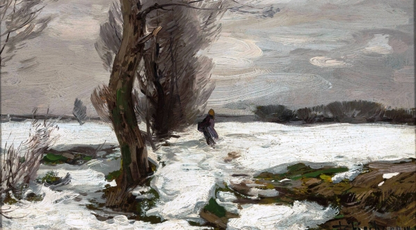  "Krajobraz zimowy" Romana Kochanowskiego.  