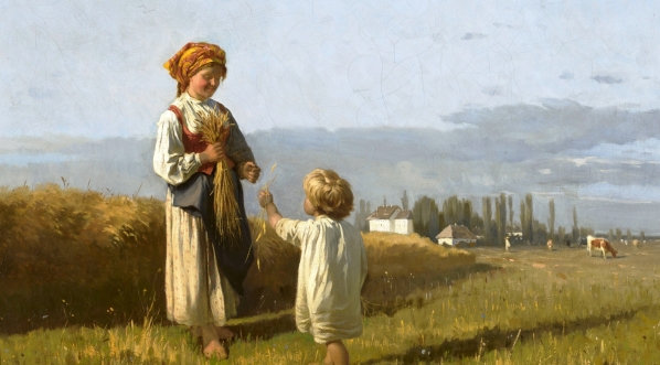  "Zbieranie kłosów" Władysława Szernera.  