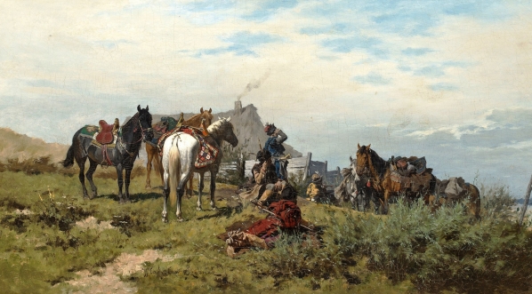  "Na popasie" Władysława Szernera.  