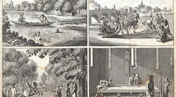  "Rozrywki młodzieży i młodych ludzi: a) czółno i wędka, kąpiel i pływanie; b) sanki, saneczki, łyżwy; c) spacer pieszo, konno  i powozem; d) gra w bilard - grający, widz, posługacz".  