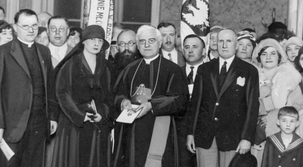  Wycieczka Zjednoczenia Polskiego Rzymsko-Katolickiego z Detroit w Krakowie w czerwcu 1930 r.  