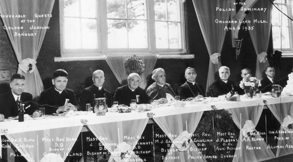  Obchody jubileuszu 6 Sierpnia w Orchard Lake w 1935 r.  