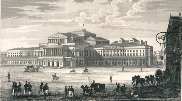  "Wielki Teatr w Warszawie, ukończony w r. 1832" Adama Pińskiego.  