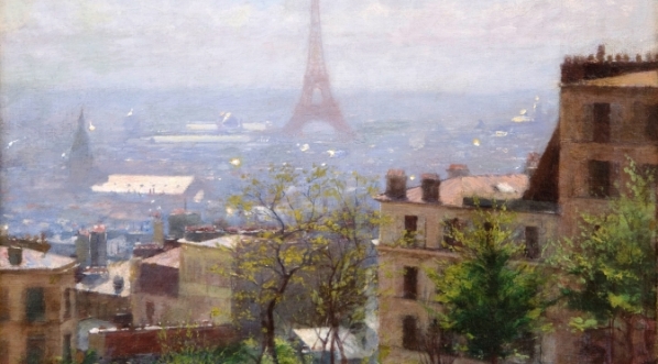  "Fragment panoramy Paryża" Ludwika de Laveaux.  