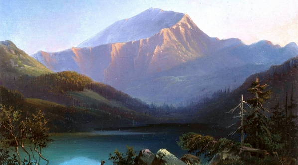  "Góra Pyszna ze stawem Smereczyny w Dolinie Kościeliskiej w Tatrach" Leona Dembowskiego.  