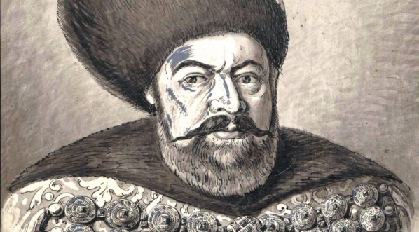  "Portret hospodara Mołdawii Bazylego Lupu w stroju z XVII wieku, według ryciny Willema Hondiusa.  